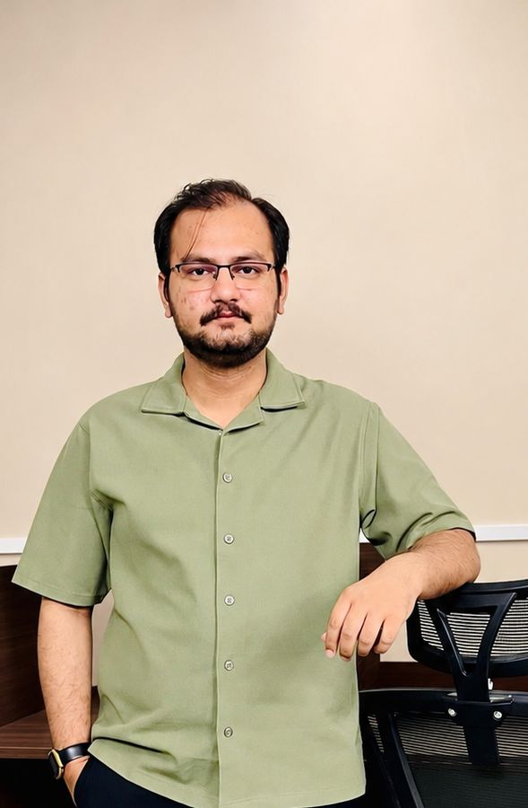 Shaharyar Shoukat in his office